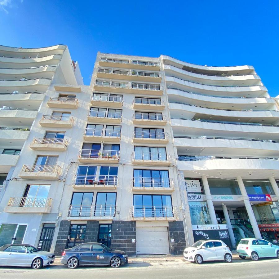 F2 - Lovely Two Bedrooms Flat Sea View, St Julians Saint Julian's Exteriér fotografie